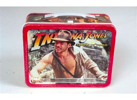 indiana jones lunch box metal|Vintage 1984 Indiana Jones and the Temple of Doom .